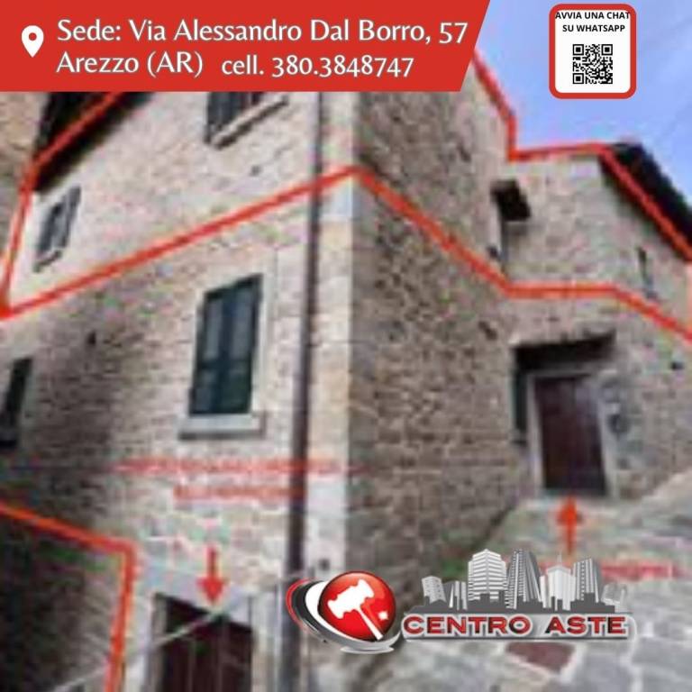 appartamento in vendita a Cortona in zona Camucia