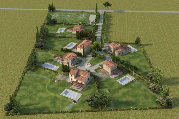 casa indipendente in vendita a Cortona