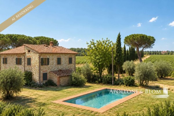 casa indipendente in vendita a Cortona