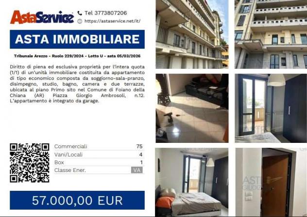 appartamento in vendita a Foiano della Chiana