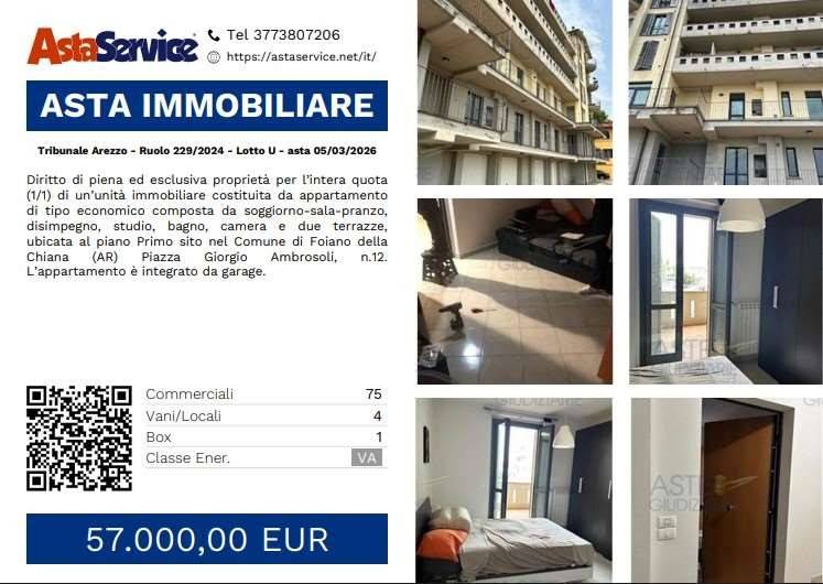 appartamento in vendita a Foiano della Chiana