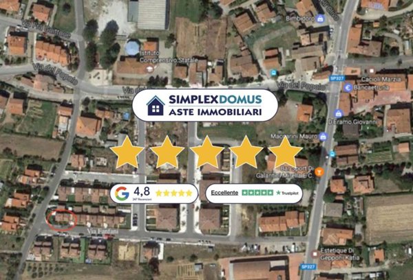 appartamento in vendita a Monte San Savino in zona Alberoro