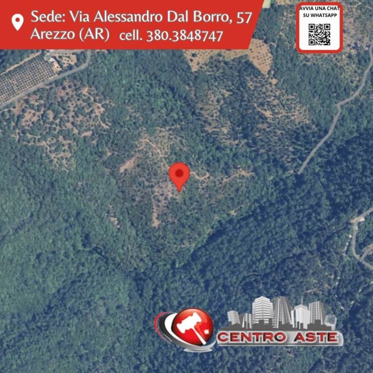 terreno agricolo in vendita a Monte San Savino in zona Verniana
