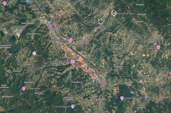 casa indipendente in vendita a Montevarchi in zona Levanella