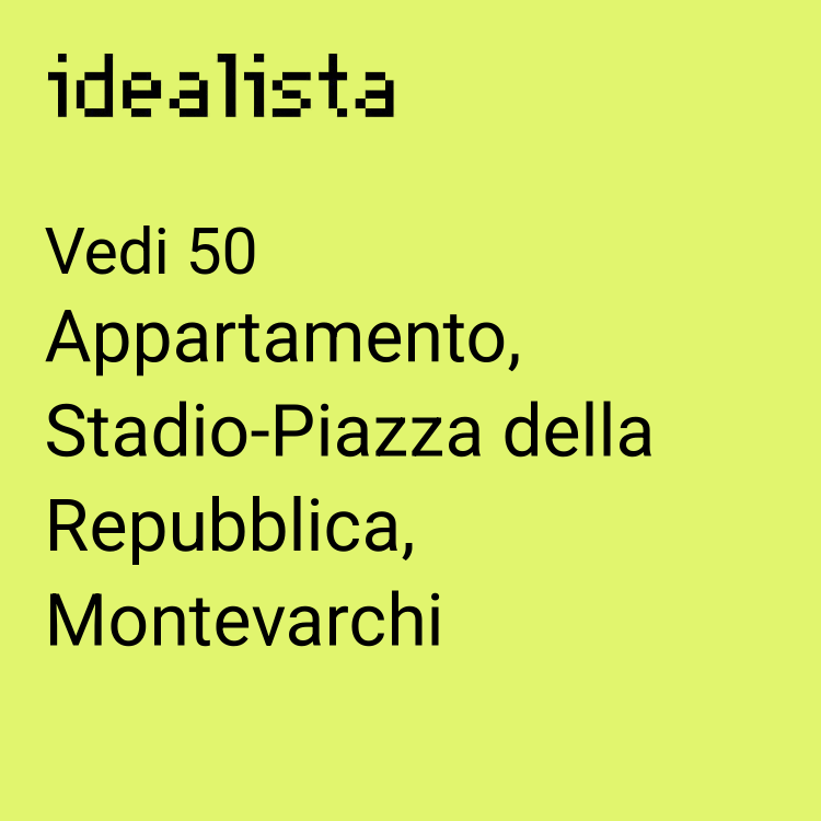 appartamento in vendita a Montevarchi