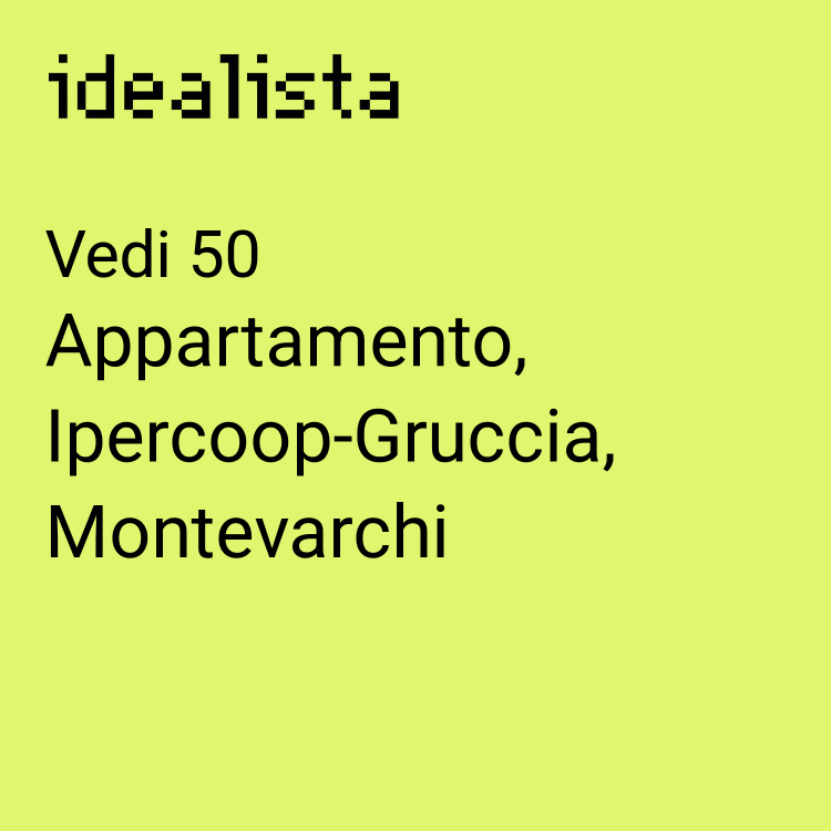 appartamento in vendita a Montevarchi