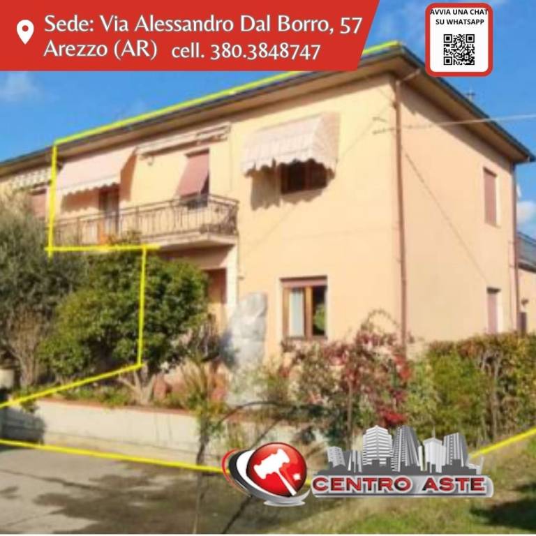 appartamento in vendita a Montevarchi in zona Levanella