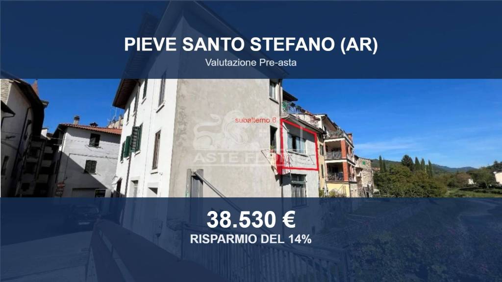 appartamento in vendita a Pieve Santo Stefano
