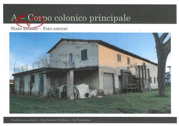 casale in vendita a San Giovanni Valdarno