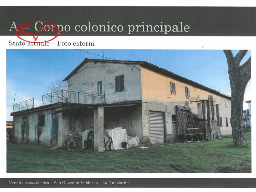 casale in vendita a San Giovanni Valdarno