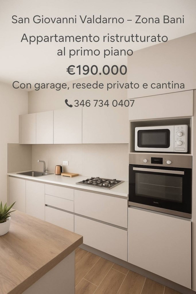 appartamento in vendita a San Giovanni Valdarno