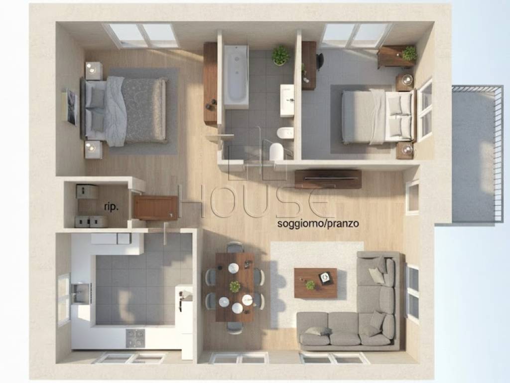 appartamento in vendita a Sansepolcro