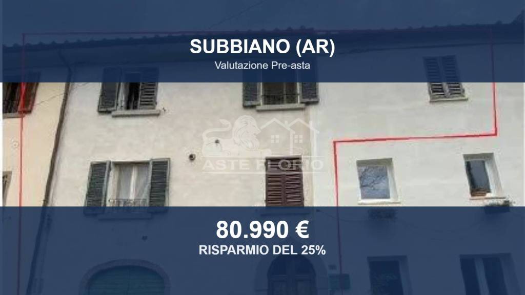 appartamento in vendita a Subbiano in zona Casa la Marga