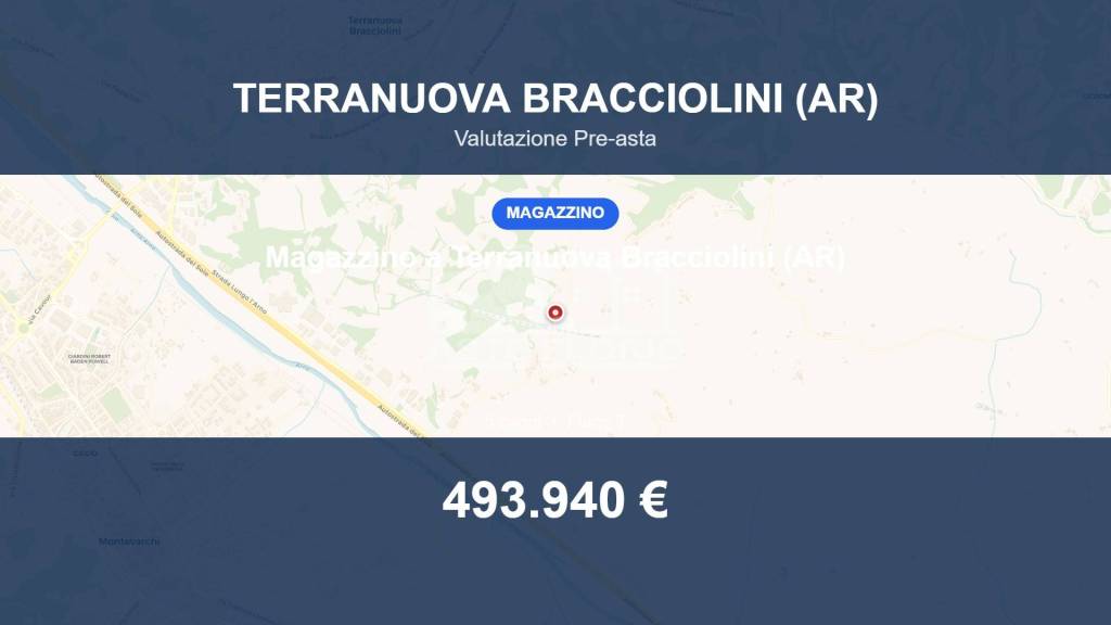 locale commerciale in vendita a Terranuova Bracciolini