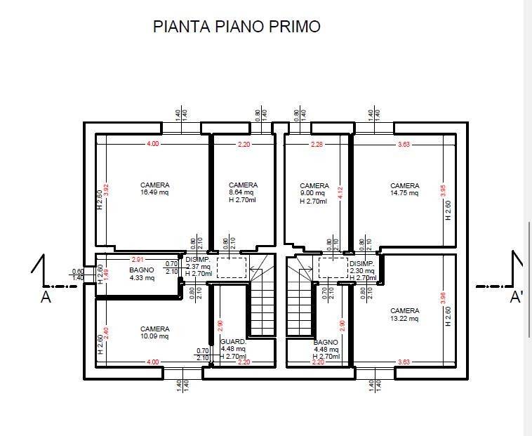 casa indipendente in vendita a Castelfranco Piandiscò