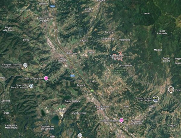 terreno edificabile in vendita a Castelfranco Piandiscò