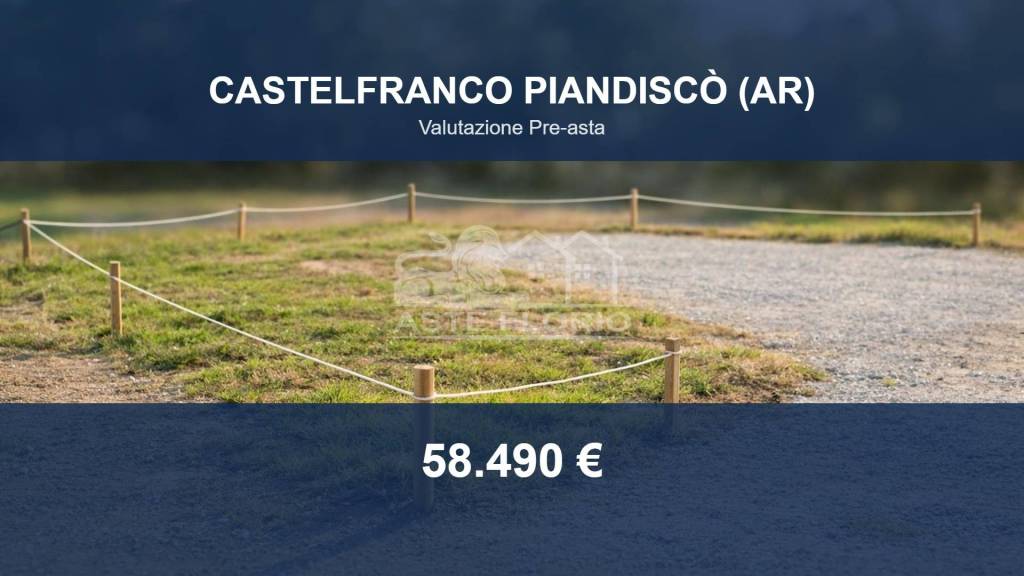 terreno edificabile a Castelfranco Piandiscò in zona Castelfranco di Sopra