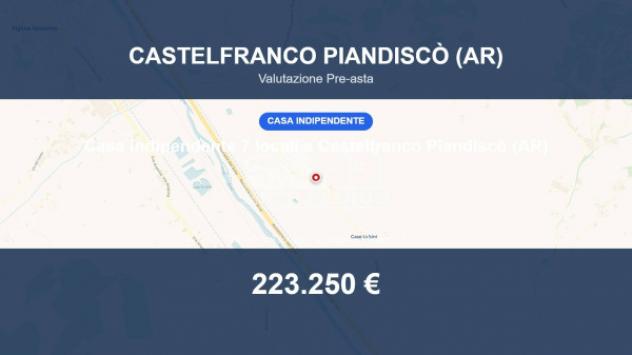 casa indipendente in vendita a Castelfranco Piandiscò