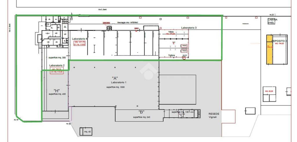 locale commerciale in vendita a Laterina Pergine Valdarno