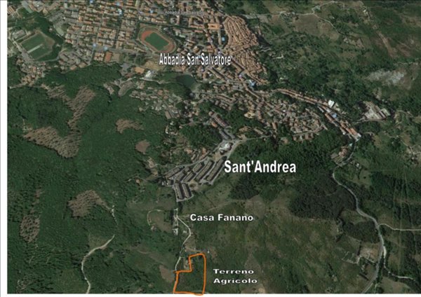 terreno agricolo in vendita ad Abbadia San Salvatore