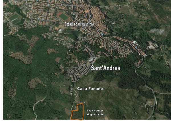 terreno agricolo in vendita ad Abbadia San Salvatore