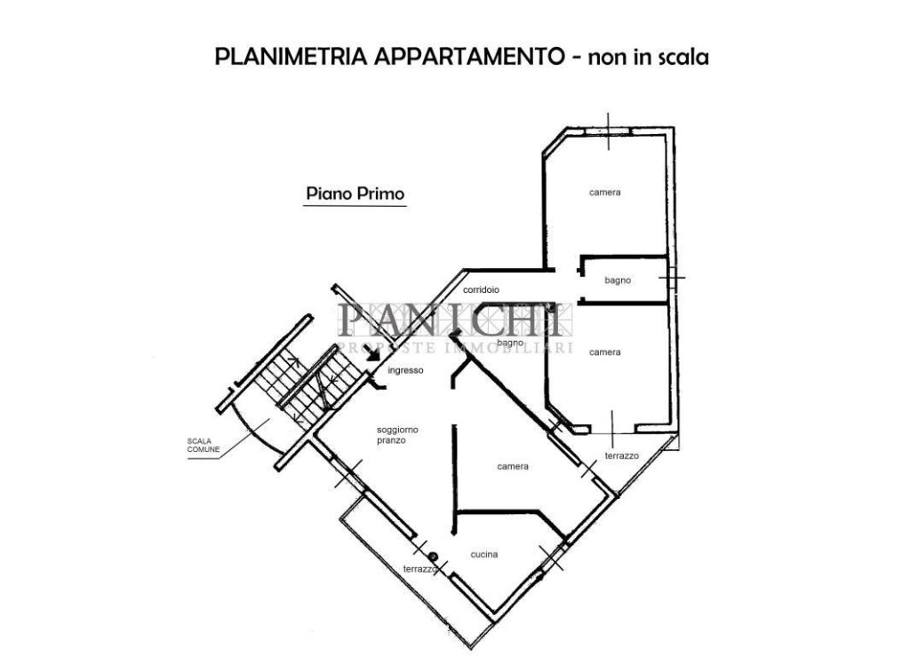 appartamento in vendita ad Asciano