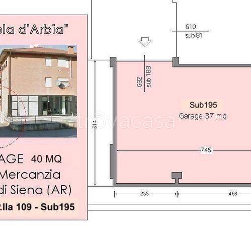 appartamento in vendita ad Asciano in zona Arbia