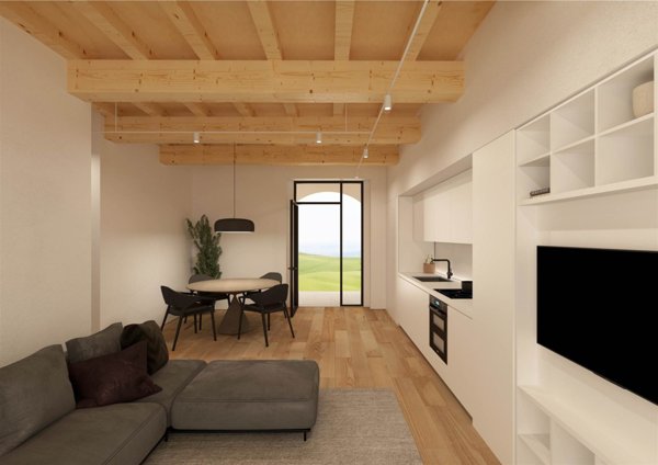 casa indipendente in vendita ad Asciano in zona Arbia