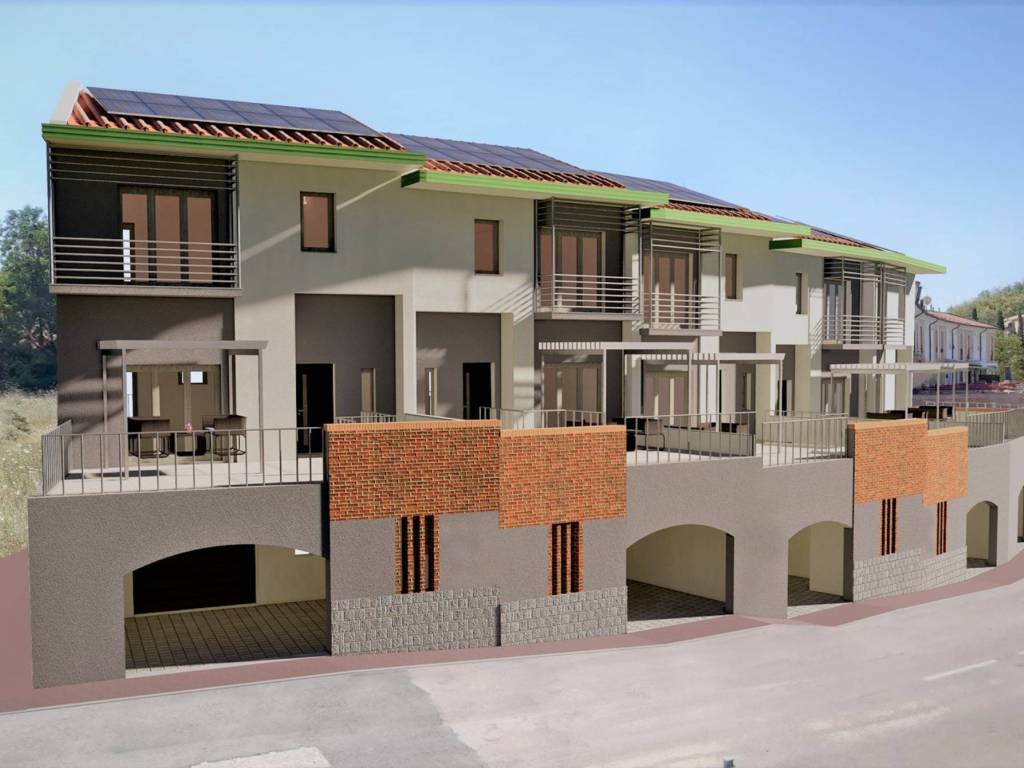 casa indipendente in vendita ad Asciano in zona Arbia