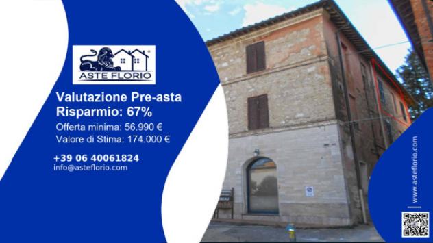 appartamento in vendita ad Asciano in zona Arbia