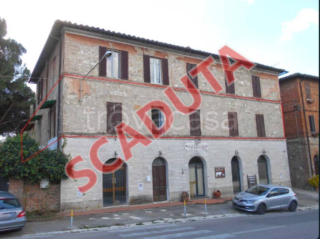 appartamento in vendita ad Asciano in zona Arbia