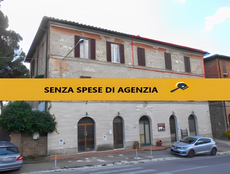 appartamento in vendita ad Asciano in zona Arbia