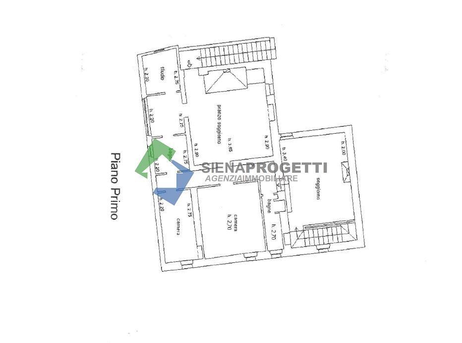 casa indipendente in vendita ad Asciano