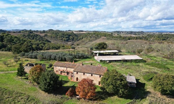 casale in vendita ad Asciano