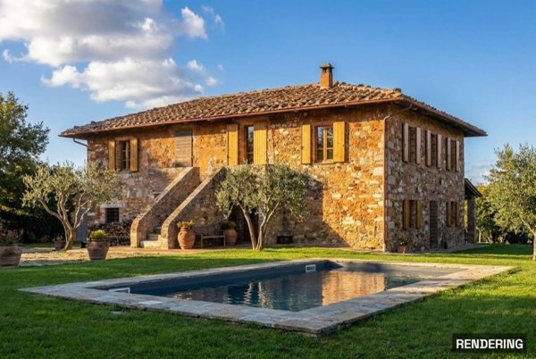 casale in vendita ad Asciano