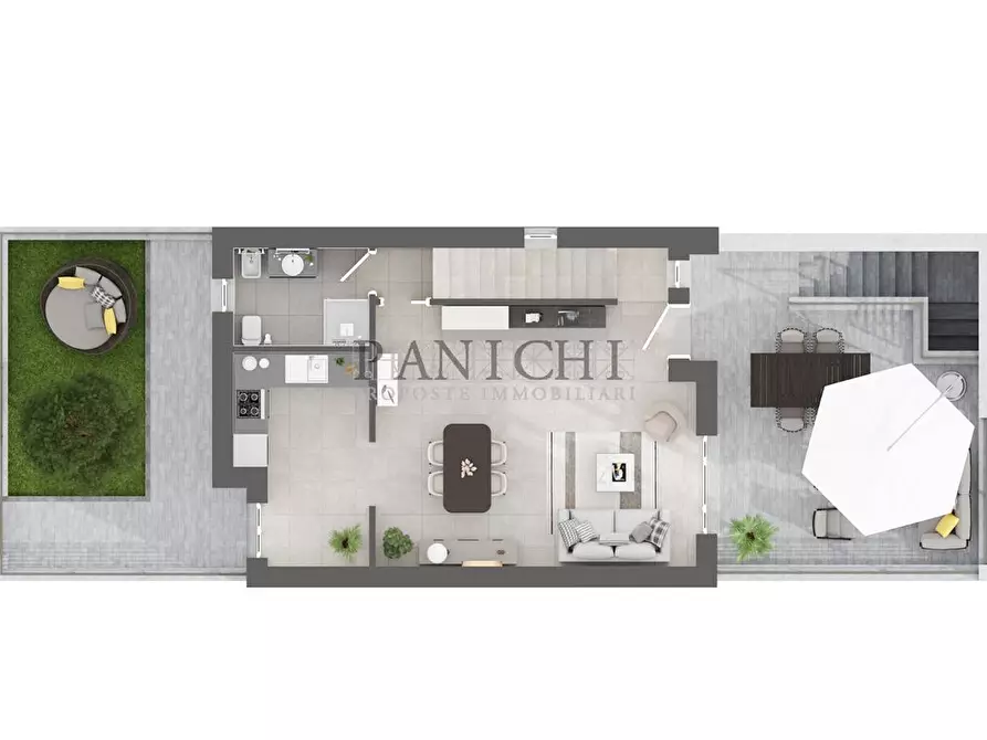 casa indipendente in vendita ad Asciano in zona Arbia