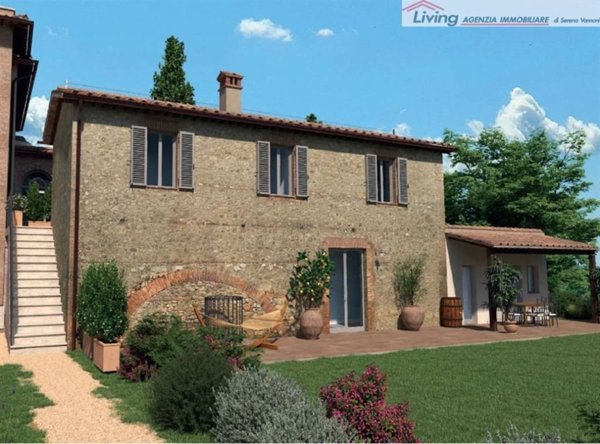 casa indipendente in vendita ad Asciano in zona Arbia