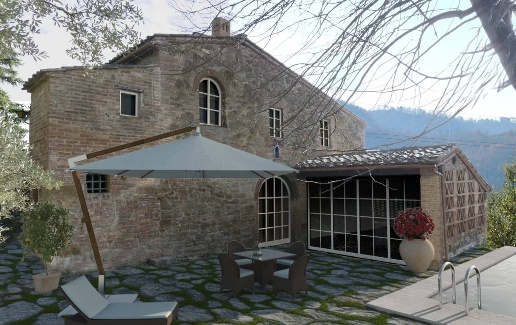 casale in vendita ad Asciano