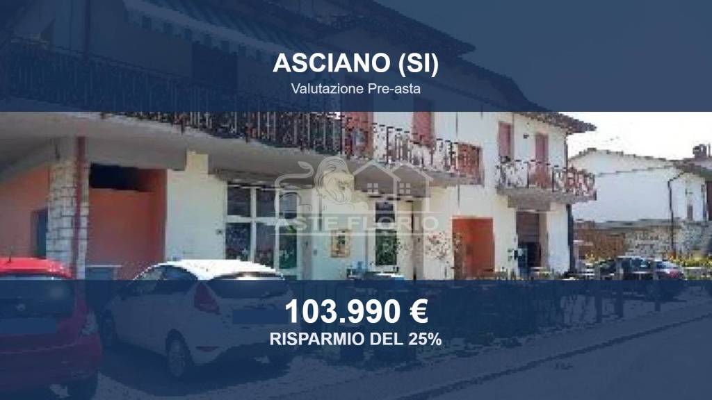 appartamento in vendita ad Asciano