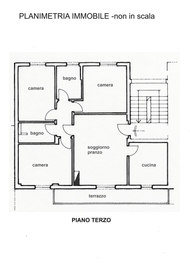 appartamento in vendita ad Asciano