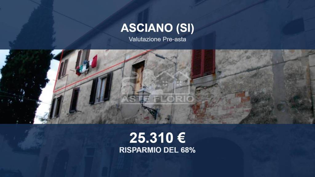 appartamento in vendita ad Asciano