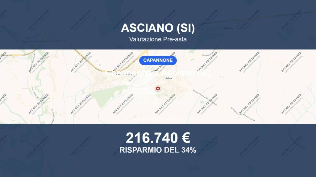 locale commerciale in vendita ad Asciano in zona Arbia