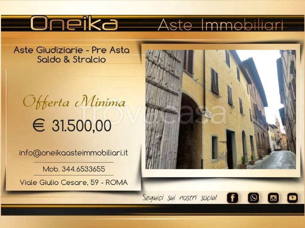 appartamento in vendita a Buonconvento