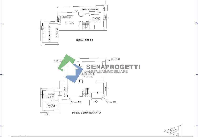 appartamento in vendita a Castelnuovo Berardenga in zona Corsignano