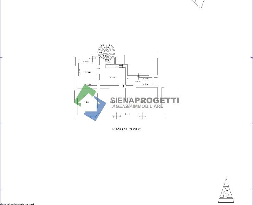 appartamento in vendita a Castelnuovo Berardenga in zona Corsignano