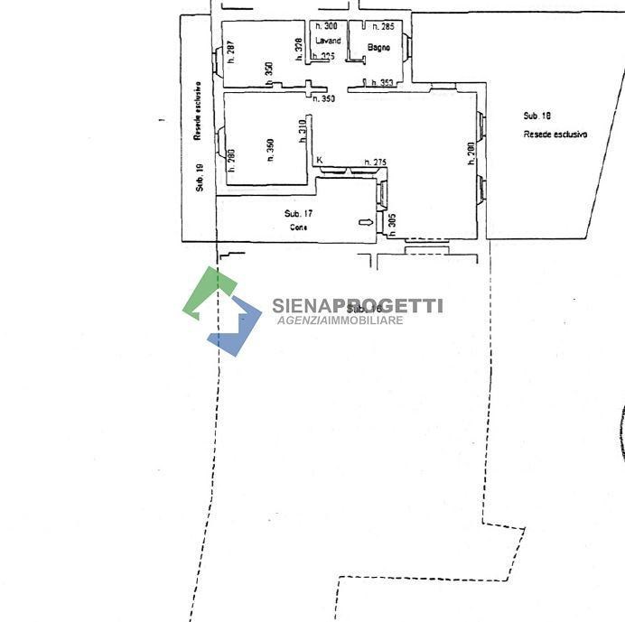 appartamento in vendita a Castelnuovo Berardenga in zona Pianella