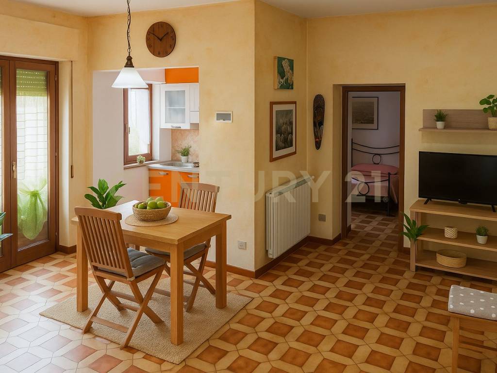 appartamento in vendita a Castiglione d'Orcia in zona Vivo d'Orcia