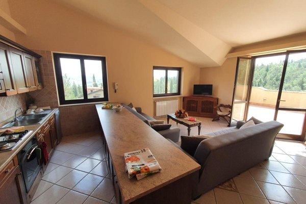 appartamento in vendita a Castiglione d'Orcia in zona Bagni San Filippo