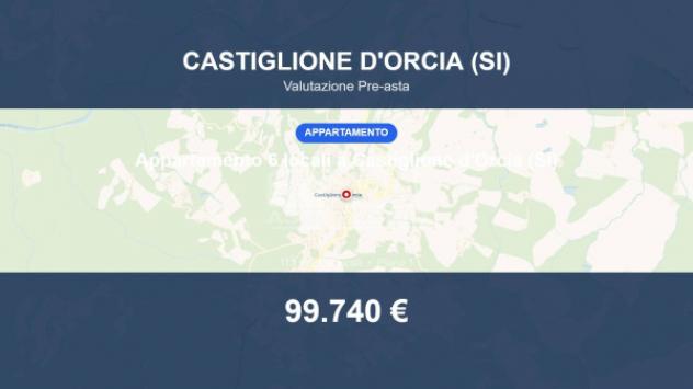 appartamento in vendita a Castiglione d'Orcia