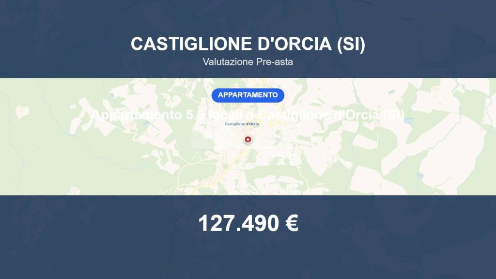 appartamento in vendita a Castiglione d'Orcia in zona Rocca d'Orcia